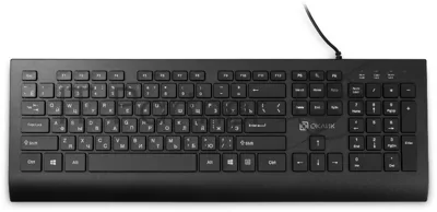 Клавиатура проводная Oklick 155M проводная, USB, черный