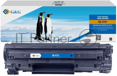 Картридж лазерный G&G GG-C737 черный (2400 стр.) для Canon Image Class MF229dw/226dn/216n/224dw/222dw/217w/211/212w/227dw
