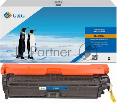Картридж лазерный G&G GG-CE270A черный (13000 стр.) для HP LJ Ent CP5525