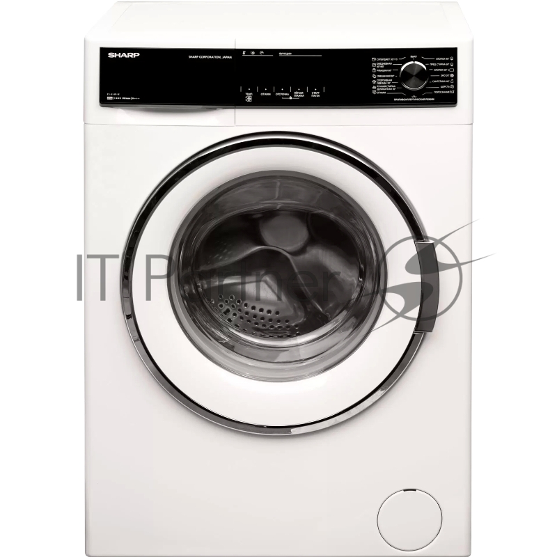 Стиральная машина Sharp ES814RW белый, загрузка фронтальная 8 кг, 1400 об/мин, класс: A+++