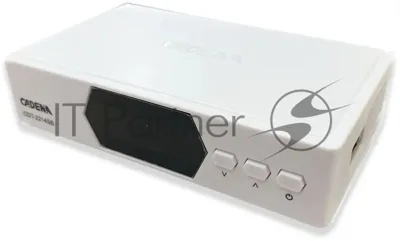 Приставка для цифрового ТВ Cadena CDT-2214SB белый, DVB-T2, DVB-T, HDMI, USB 2.0