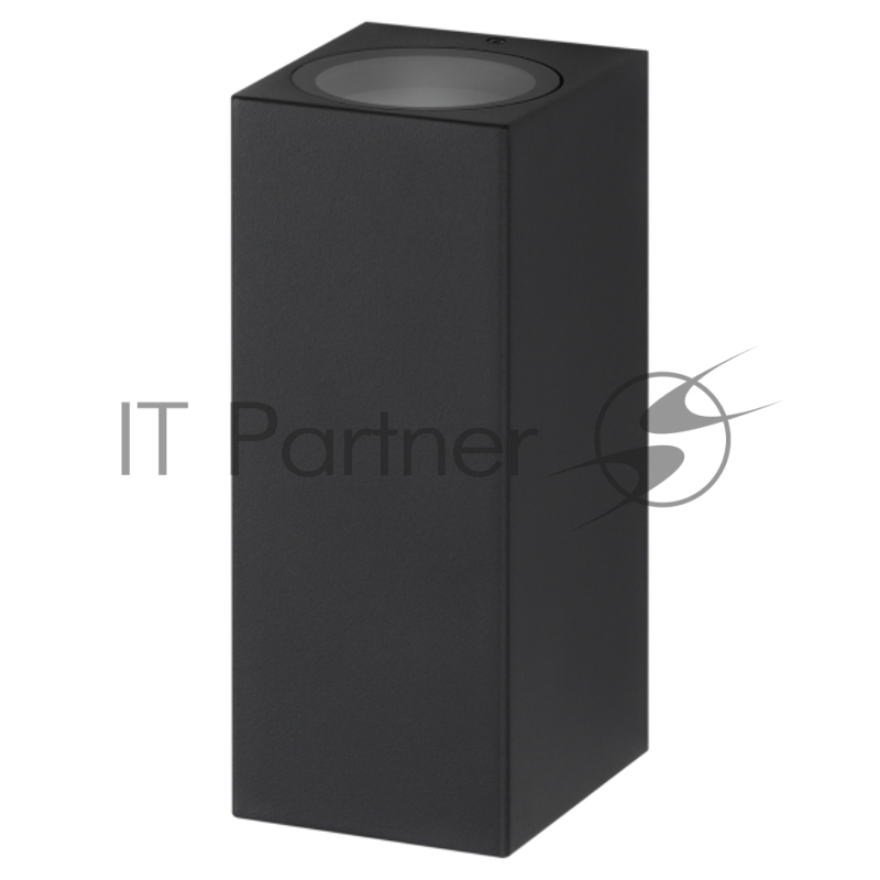 Декоративная подсветка ЭРА WL38 BK MR16/GU10 (2 шт.), черный, для интерьера, фасадов зданий
