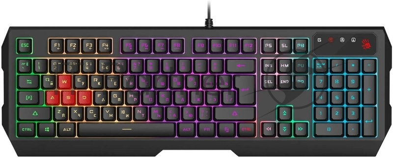 Клавиатура A4Tech Bloody B140N проводная USB черный
