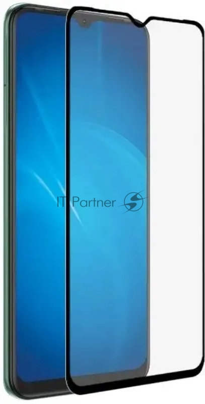 Защитное стекло для экрана DF tColor-04 для Tecno Spark 7 2.5D, 1 шт, черный df tcolor-04 (black)