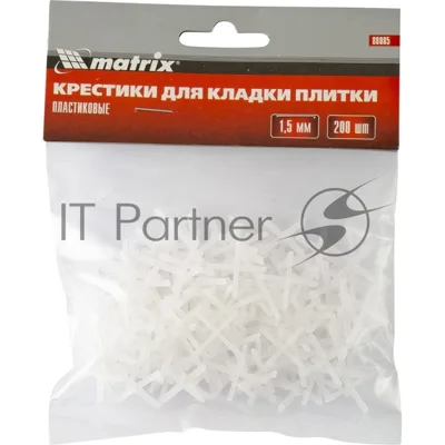 Крестики Matrix, 1,5 мм, для кладки плитки, 200 шт.