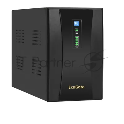 Источник бесперебойного питания ExeGate SpecialPro UNB-2200.LED.AVR.4C13.RJ.USB / 2200 ВА / 1300 Вт / 4 x IEC 320 C13