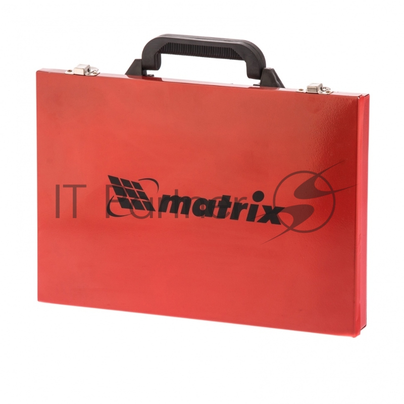 Набор сверл Matrix по металлу, 1-10 мм, 170 шт., HSS, в металлическом кейсе