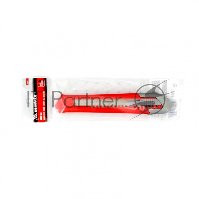 Нож Matrix, 18 мм, выдвижное лезвие, корпус ABS-пластик