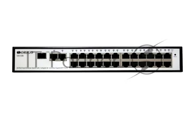 Коммутатор ORIGO OS1326/A1A, 24×100 Мбит/с + 1×1 Гбит/с + 1×1 Гбит/с Combo (SFP/RJ-45), настраиваемый