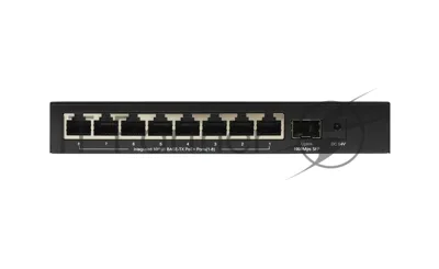 Коммутатор ORIGO OS1209P/A1A, 8×100 Мбит/с PoE + 1×1 Гбит/с SFP, неуправляемый