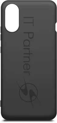 Чехол (клип-кейс) BORASCO Silicone Case для ZTE Blade A31 Plus черный (матовый)