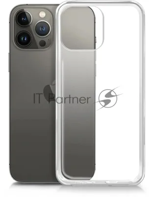 Чехол (клип-кейс) BORASCO для Apple iPhone 13 Pro Max, прозрачный