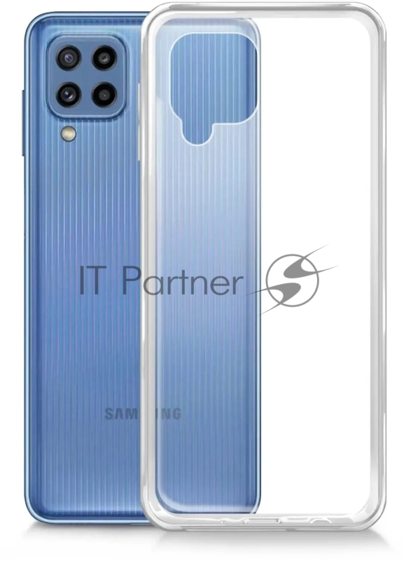 Чехол (клип-кейс) BoraSCO Silicone case для Samsung Galaxy M32 прозрачный