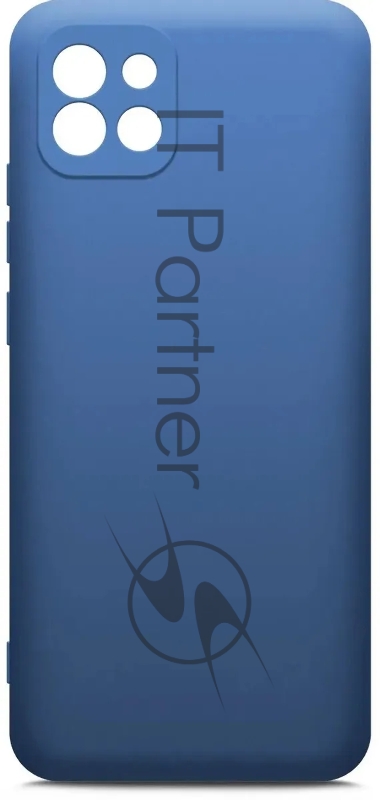 Чехол (клип-кейс) BoraSCO Microfiber Case для Samsung Galaxy A03 синий
