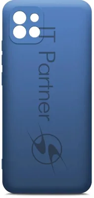 Чехол (клип-кейс) BoraSCO Microfiber Case для Samsung Galaxy A03 синий