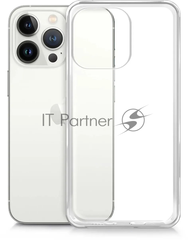 Чехол (клип-кейс) BoraSCO для Apple iPhone 13 Pro прозрачный