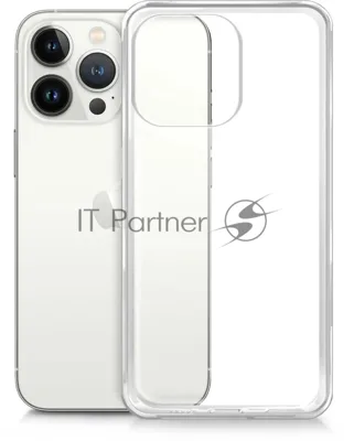Чехол (клип-кейс) BoraSCO для Apple iPhone 13 Pro прозрачный