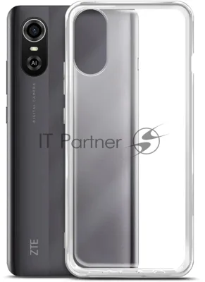 Чехол (клип-кейс) BORASCO для ZTE Blade A31 Plus, прозрачный