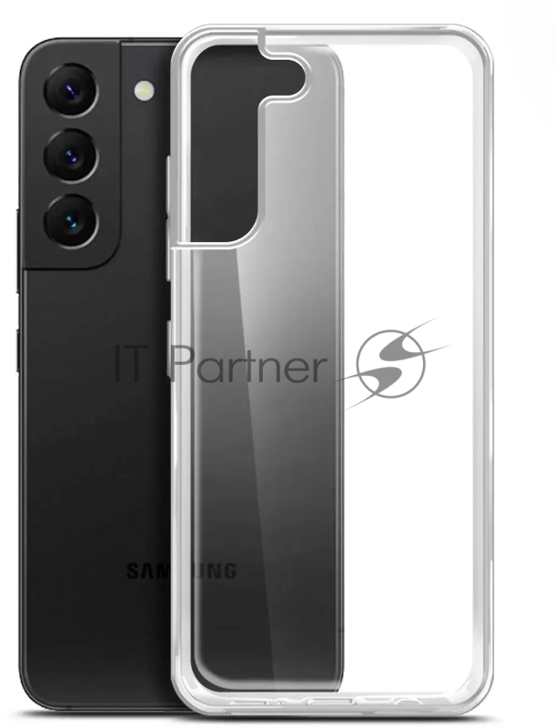 Чехол (клип-кейс) BoraSCO для Samsung Galaxy S22+ прозрачный