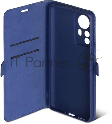 Чехол (флип-кейс) DF xiFlip-79, для Xiaomi 12 Pro, синий xiflip-79 (blue)