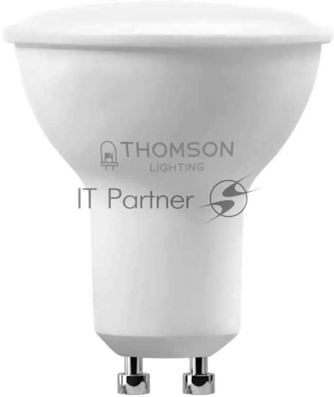 Лампа cветодиодная LED Thomson TH-B2104 GU10, рефлектор, 4Вт, 4000К, белый нейтральный, 1 шт.