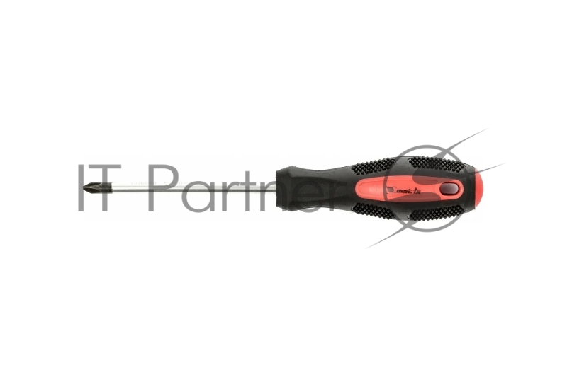 Отвертка Matrix Anti-Slip 12248 PH2 х 100 мм, CrV, двухкомп. рукоятка