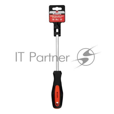 Отвертка Matrix Anti-Slip, PH3 х 150 мм, CrV, двухкомп. рукоятка