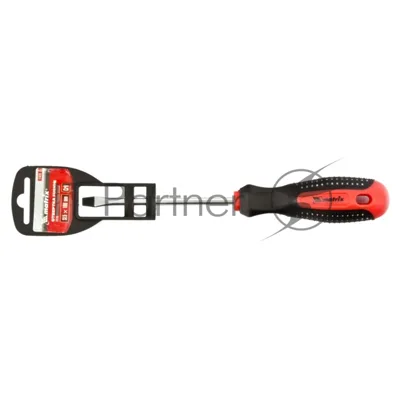 Отвертка Matrix Fusion 11419 SL5,0 х 100 мм, CrV, 3-х компонентная рукоятка "anti slip"