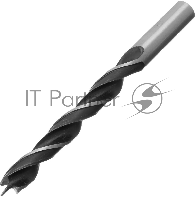 Сверло по дереву Сибртех, 10 мм, цилиндрический хвостовик