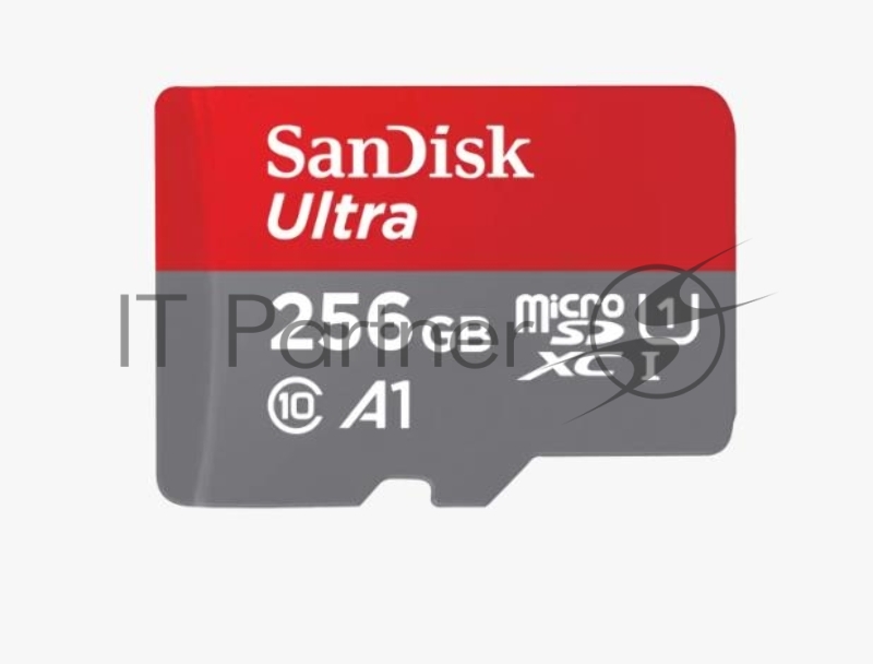 Флеш карта microSD 256Gb SanDisk microSDXC Class 10 Ultra UHS-I U1 A1 120Mb/s