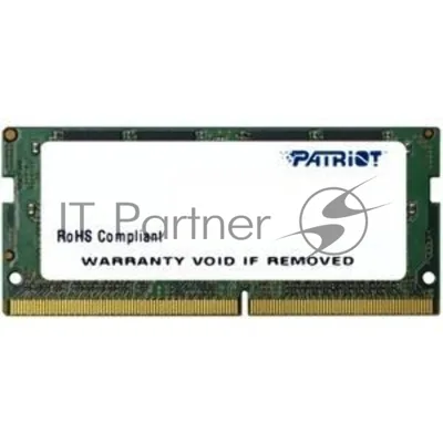 Оперативная память для ноутбука SODIMM 16Gb PC19200 DDR4 PSD416G24002S PATRIOT