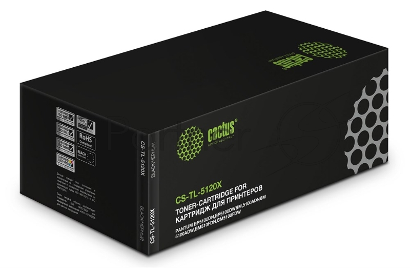 Картридж лазерный Cactus CS-TL-5120X TL-5120X черный (15000 стр.) для Pantum BP5100DW,BM5100ADW