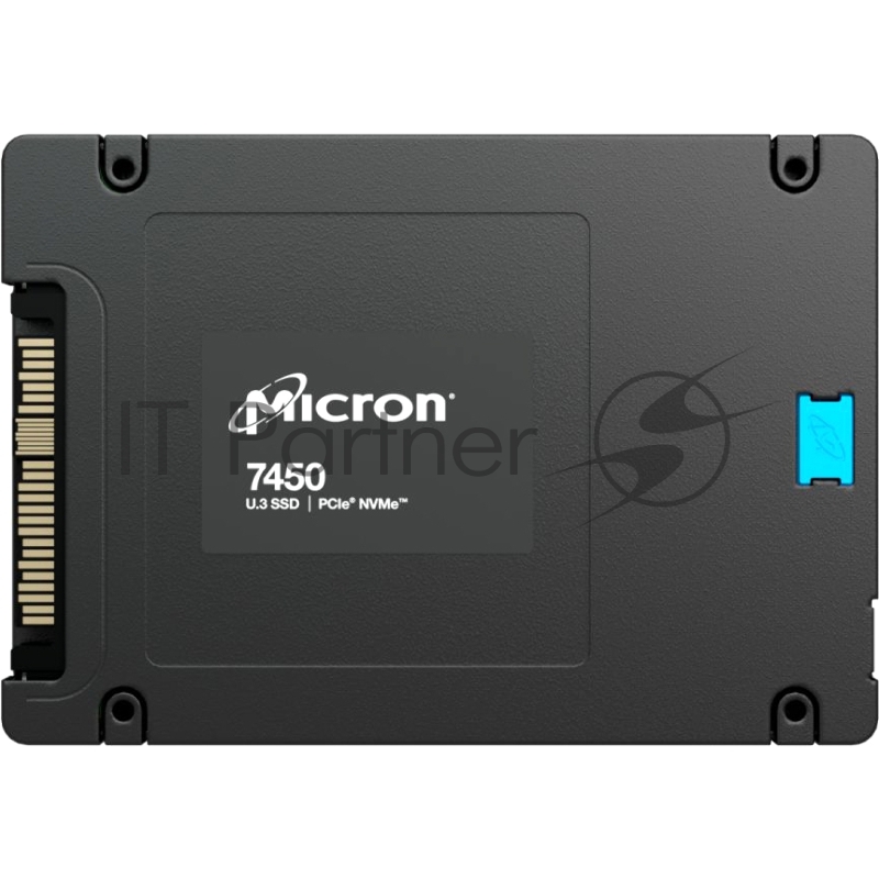 Накопитель SSD Micron 7450 Pro, 1.92Tb, 2.5", U.3, NVMe, R/W 6800/2700