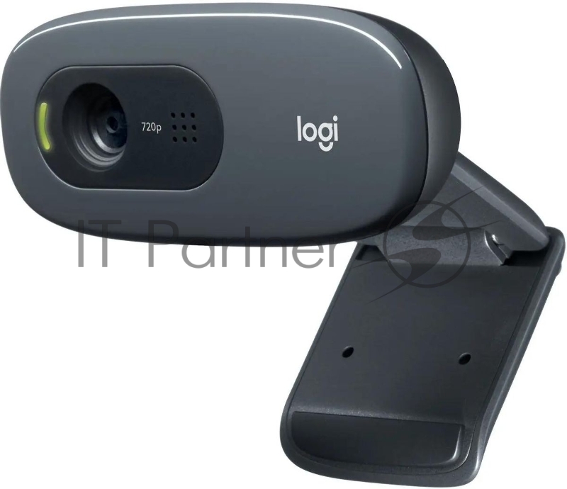 Веб-камера Logitech C270 HD 1280x720, 30 кадр/с, USB Type-A, микрофон (шумоподавление), автоосвещение, универсальное крепление