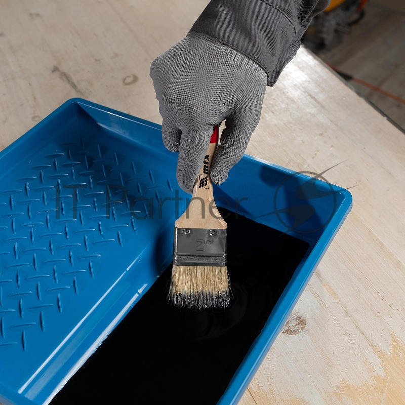 Кисть плоская MTX 82530 "Стандарт" 2" (50 мм), натуральная щетина, деревянная рукоятка