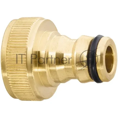 Адаптер латунный Palisad 1/2"-3/4", внутренняя резьба, с переходником