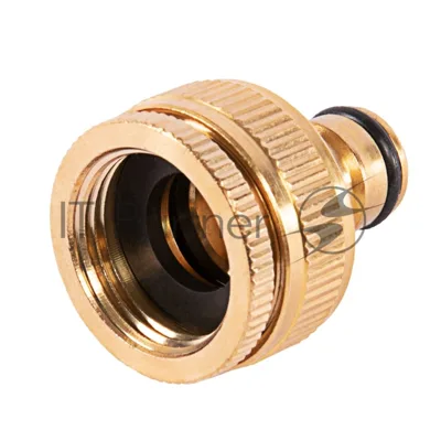 Адаптер латунный Palisad 3/4"-1", внутренняя резьба, с переходником