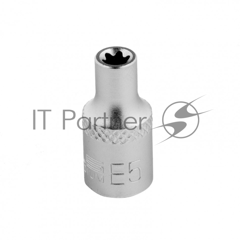 Головка торцевая Stels 1/4, Е5, CrV