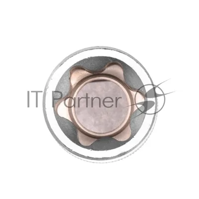 Головка торцевая, 17 мм, 12-гранная, CrV, под квадрат 1/2", хромированная Stels