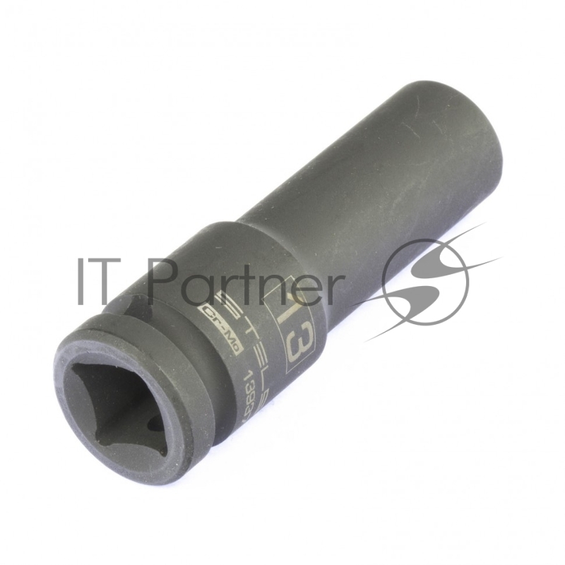 Головка ударная удлиненная шестигранная Stels 13 мм, 1/2", CrMo