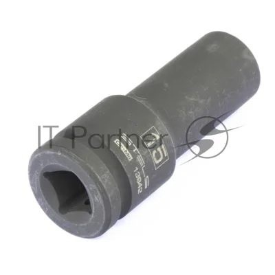 Головка ударная удлиненная шестигранная Stels 15 мм, 1/2", CrMo
