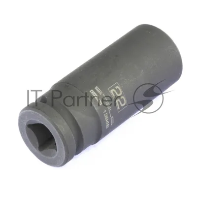 Головка ударная удлиненная шестигранная Stels 22 мм, 1/2", CrMo