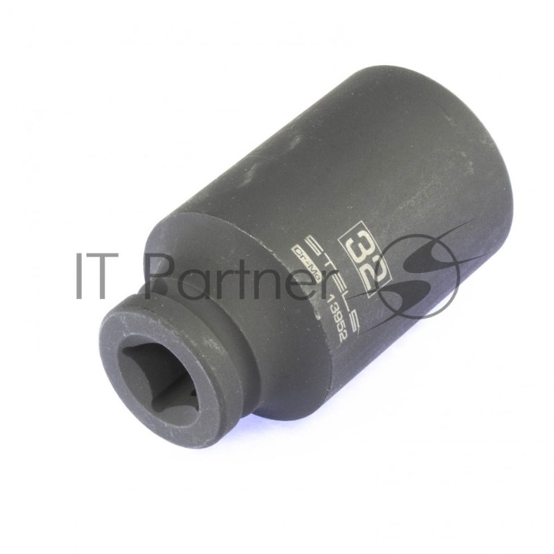 Головка ударная удлиненная шестигранная Stels 32 мм, 1/2", CrMo