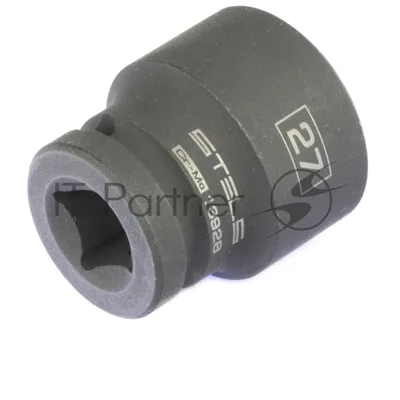 Головка ударная шестигранная Stels 27 мм, 1/2", CrMo