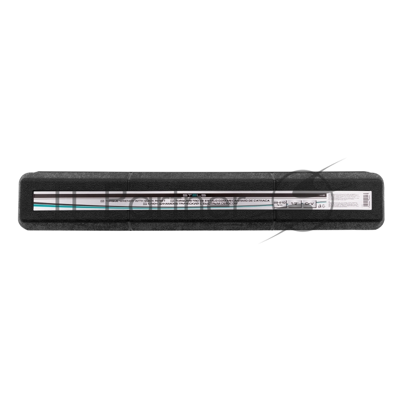 Ключ динамометрический Stels 28-210 Нм, 1/2", CrV, хромир., быстрый сброс