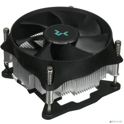 Кулер для процессора DEEPCOOL THETA 15 PWM черный, 100 мм, алюминий, 2800 об/мин, 36 дБ, 4 pin, 65 Вт, 52 мм