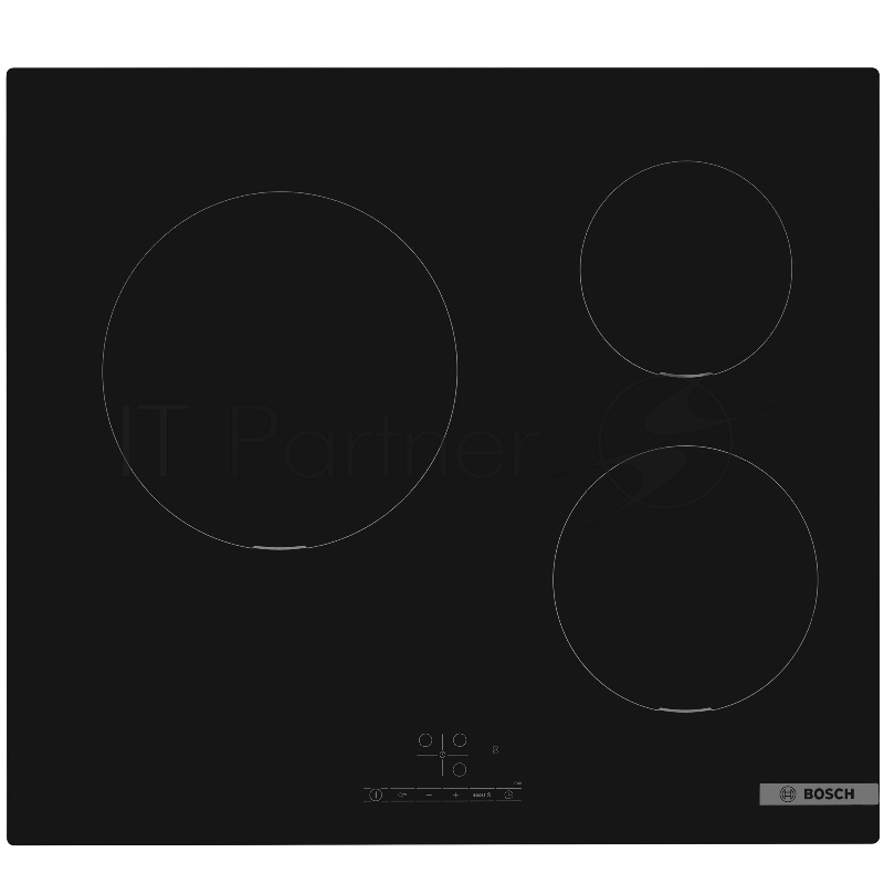 Индукционная варочная поверхность Bosch PUC631BB5E, 3 конфорки, стеклокерамика, 5400 Вт