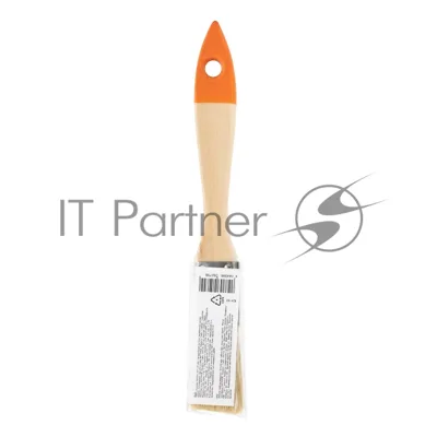 Кисть плоская Sparta Slimline 3/4" (20 мм), натуральная щетина, деревянная рукоятка