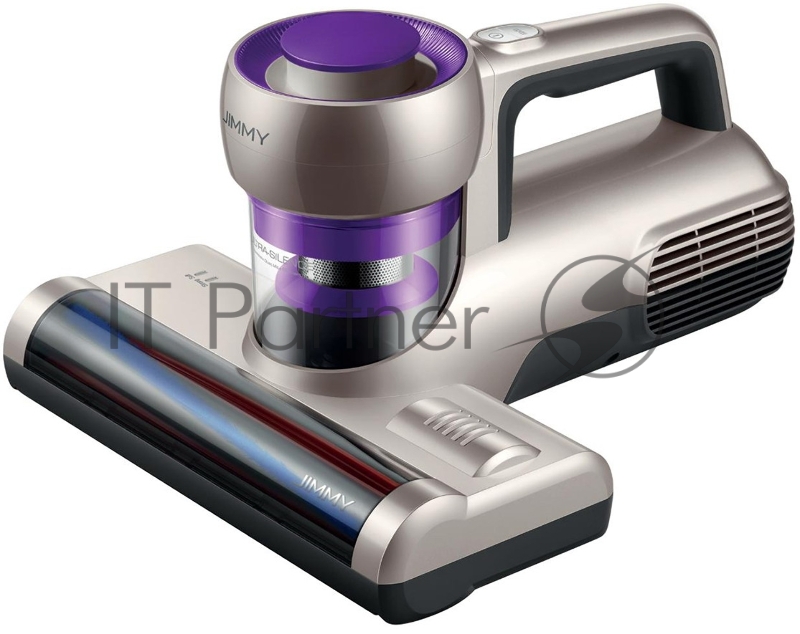 Пылесос для удаления клещей Jimmy BX5 Champagne+Purple Anti-mite Vacuum Cleaner бежевый/фиолетовый, 600 Вт, уборка сухая, пылесборник контейнер 0,5 л