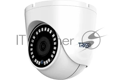 Уличная 2Мп IP-камера с ИК-подсветкой TRASSIR TR-D8121IR2 v6 2.8 Матрица 1/2.7" CMOS, разрешение 2Мп